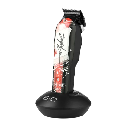 Side view of StyleCraft Rebel King Saladeen Clipper showcasing modular body and exclusive limited-edition artwork