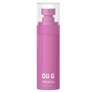 Pink spray bottle with 'Oli G' branding on a white background