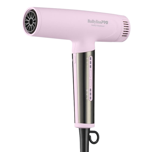 BaBylissPRO Nano Titanium Limited Edition Professional Nano Light Ionic Dryer (Pink)