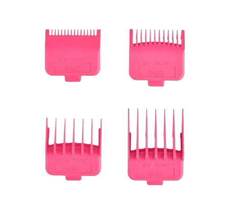 Stylecraft Tight Guards - Barber Hairstylist Dub Neodymium Plastic - 4 Assorted Sizes SCTGPK