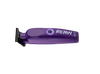 Purple hair trimmer with 'REIGN' branding on a white background