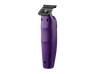 Purple grooming trimmer on a white background