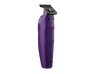 Purple grooming trimmer on a white background