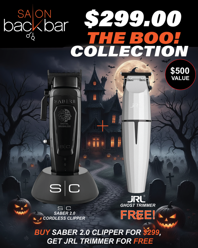 StyleCraft Saber II Clipper (SC617B) + JRL Ghost Trimmer Combo