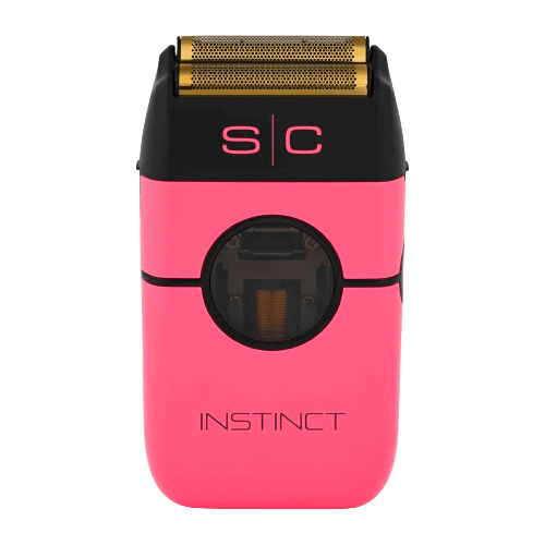 Stylecraft Instinct Metal Shaver - Double Foil with IN2 Vector Motor and Intuitive Torque Control - Pink SC807PK