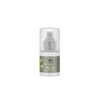 Haircare bottle with a white cap on a white background