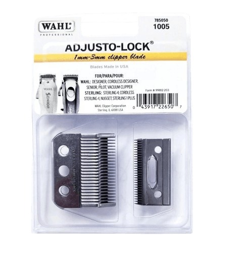 Wahl Adjusto-Lock Clipper Blade 1mm-3mm 3 hole 1005