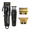 Wahl 5-Star Black/Gold Cordless Barber Combo – Cordless Magic Clip & Cordless Detailer 3025397